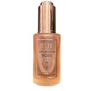 Milani Prep + Brighten Rose Face Oil 1oz Serum NWOB No Seal Case Packed